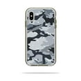 thumbnail image 1 of MightySkins LIFNIPXSM-Gray Camouflage Skin Decal Wrap for LifeProof NEXT iPhone XS Max Case Sticker - Gray Camouflage, 1 of 4