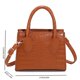 thumbnail image 2 of Bolsa De Hombro Bolsas cruzados para mujer Patrón de cocodrilo casual Embrague femenino sólido Marrón Ndcxsfigh Para Estrenar, 2 of 7