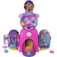 thumbnail image 4 of Polly Pocket Gumball Bear Playset, 4 Play Spaces, 32 Play Pieces: 2 Dolls, Non-Edible Gumballs & Reloadable Gumball Feature, 4 Years Old & Up, 4 of 5