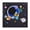 Unframe-style, variant on Wassily Kandinsky Several Circles Wall Art Picture Painting Poster Canvas Print Posters Artworks Bedroom Living Room Decor 16x16inch(40x40cm)