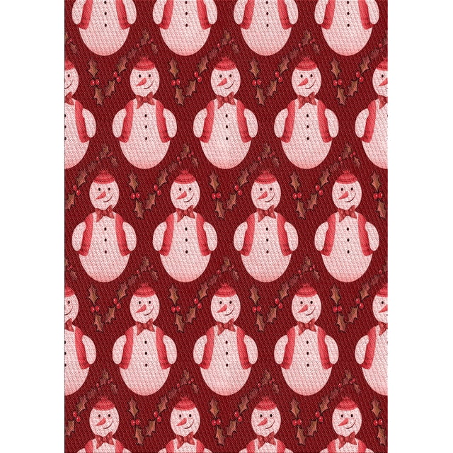 Ahgly Company Tapis Rectangulaire Lavable en Machine Intérieur Transitionnel Rose Corail Clair, 4 Pieds x 6 Pieds