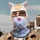 thumbnail image 2 of Cute Ski Mask with Ears, Animal Masks for Adults Sunproof Face Mask for Hiking Fishing Motorcycle, 2 of 5