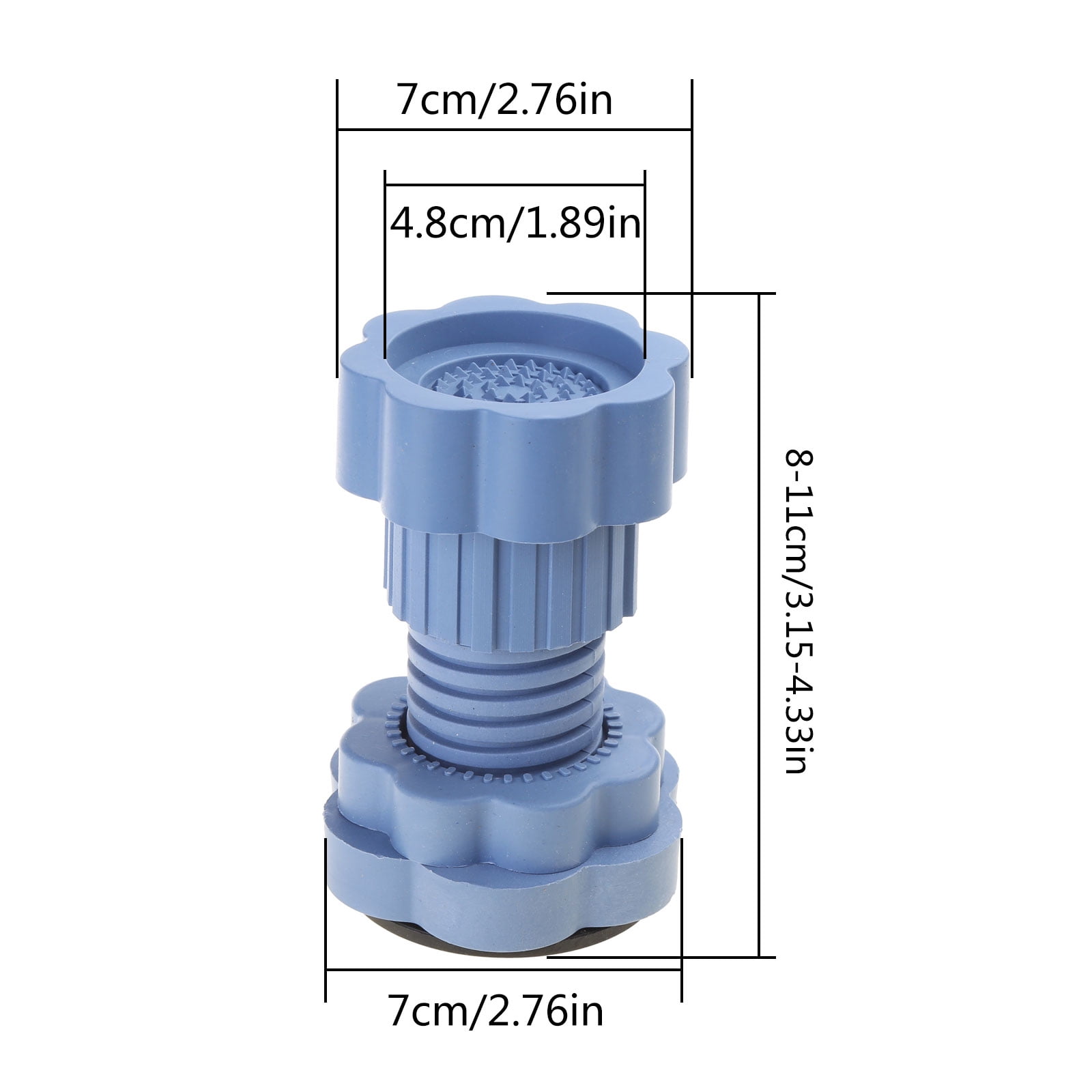 Antivibration Pads For Washing Machine Support Adjustable Dryer Shock Noise Cancelling Pads Washer Foot Pad Pedestals