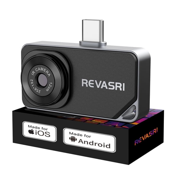 Cámara térmica REVASRI 512x384 IR USB-C para iOS y Android