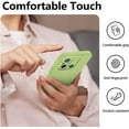 thumbnail image 6 of Compatible with Redmi 12C Case for Women Men, Ultra Slim Xiaomi Redmi 12C Phone Case Silicone Liquid Soft Shockproof Anti-Scratch Protective Cases (Green), 6 of 14