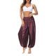 thumbnail image 5 of Txlixc Pantalones de entrenamiento para mujer, estampado digital bohemio, pantalones de yoga sueltos con lado dividido Txlixc Estilo de ocio, 5 of 9