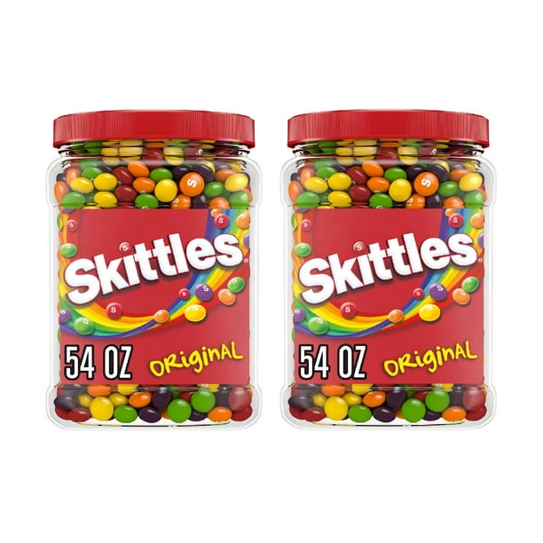 Skittles Original Chewy Candy, 54 oz 2PK