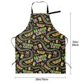 thumbnail image 6 of Goofa Mardi Gras3 Printed Waterproof Apron 33" Chef Aprons for Men Heavy Duty Chemical Work Apron Adjustable Bib Apron, 6 of 9