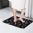 thumbnail image 4 of Occult Halloween Pattern Flannel Non Slip Door Rugs,Washable Door Mats Indoor,Decorative Door Mats,Dirt-Resistant and Absorbent Doormat for Entrance,Bedroom,Kitchen,Bathroom,31.5x17in(80x43cm), 4 of 4