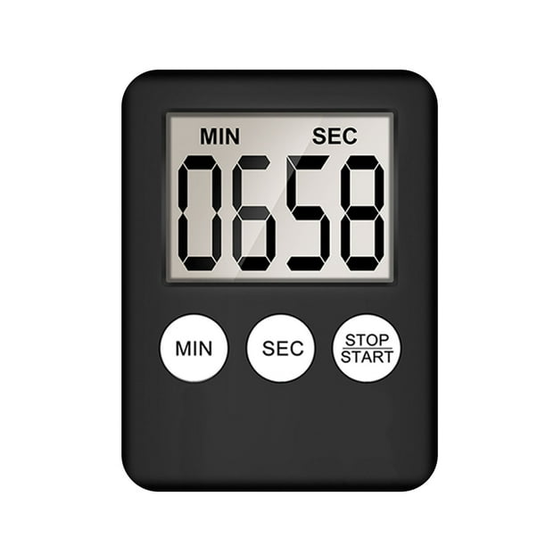 Pisexur Electrónica para Hombres Temporizador de Cocina Magnético Digital para Cocinar Hornear LCD Alarma de Cuenta Regresiva Alarma de Cuenta Regresiva Reloj Imán Reloj de Sueño Cocina Niños Electró