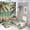 style-1391, variant on 4 Pcs Shower Curtain Sets Vintage Beach Scene Bathroom Shower Curtain Set with Rugs Summer Vacation Beach Bathroom Decor Sets for Bathroom Decor 72inch X 72inch
