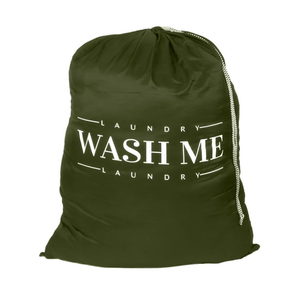 Oussum Heavy Duty Laundry Bag Adjustable Drawstring Large Laundry Room