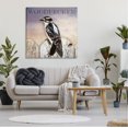 thumbnail image 2 of Stupell Industries Woodpecker Bird Perched on Fence Breed Typography Design Graphic Art Gallery Wrapped Canvas Print Wall Art, Design by Alpenglow Workshop, 2 of 7