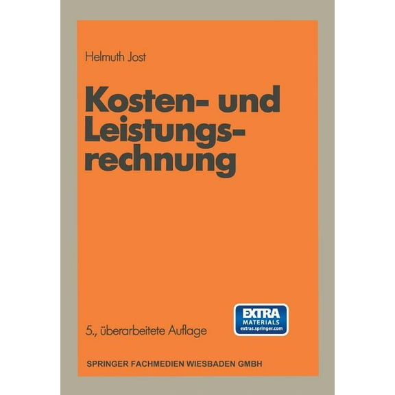 Kosten- Und Leistungsrechnung, (Paperback)