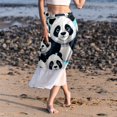 thumbnail image 6 of Panda Light and Airy Chiffon Women's Beach Dress - Summer Attire, 6 of 6