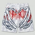 thumbnail image 6 of 2024 Summer Classic Skull Beach Short Pants New Fashion Skeleton Hand Print Men Women Gym Shorts Quick Drying Trunks Ice Shorts, 6 of 6