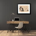 thumbnail image 4 of Théodule Ribot 24x18 Black Modern Framed Museum Art Print Titled - Cats, 4 of 5