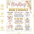 thumbnail image 5 of 30th Birthday Gifts for Her, 30 Year Old Birthday Gifts for Women, Gifts for 30th Birthday Woman, 1993 30th Birthday Gifts for Women Blanket 50" X 60", 30th Birthday Decorations for Women Girlfriend, 5 of 6