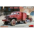 thumbnail image 2 of MiniArt - Model vrachtwagen K-51 Radio Truck met Trailer 37062 1:35 modelbouw promo tank, 2 of 5