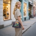 thumbnail image 7 of FORMRS Women Crossbody Purse with Chain Strap Vegan Leather Shoulder Handbag, Abstract Animals, 7 of 7