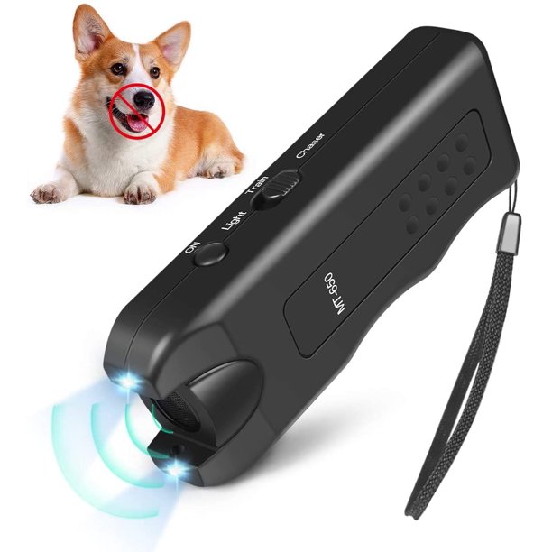 Handheld Dog Repellent, Ultrasonic Infrared Bark Stopper Dog Training