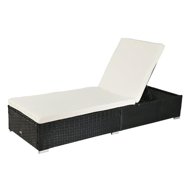 Clearance Outdoor Patio Adjustabl Chaise Lounge Leisure Rattan Furniture Pool Bed Reclining Chair Single Sheet Black Com - Black Friday Outdoor Chaise Lounge Clearance Outdoor Patio Adjustabl Chaise Lounge Leisure Rattan Furniture Pool Bed Reclining Chair Single Sheet Black Com - Black Friday Outdoor Chaise Lounge