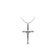 thumbnail image 1 of Pendentif Croix Crucifix en Argent Sterling 925 X 29 Mm, 1 of 6