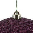 thumbnail image 2 of Vickerman 8" Boule en Plastique Ornements en Perles Rouge Baies (Lot de 2), 2 of 3