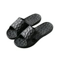 thumbnail image 2 of Lilgiuy Non-slip Soft Bottom Bathroom Household Non-slip Lightweight Slippers Non-slip Soft Bottom Bathroom Household Lightweight Slippers， Black ，41-42 for 2022, 2 of 5