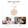 thumbnail image 6 of KONTONTY Creative Golden Crystal Keepsake Box for Home Jewelry Storage, 6 of 8