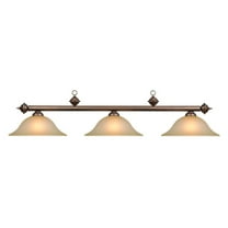 Traditional Style 60" 3-Light Billiard Pendant Light Fixture, Oil Rubbed Bronze