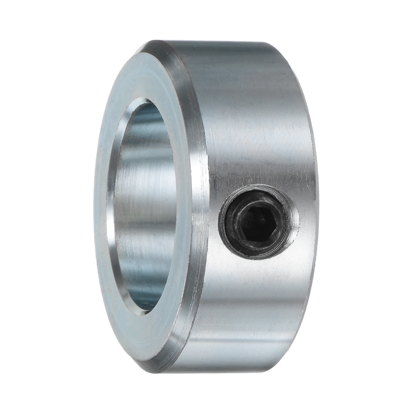 4 Packs Set Screw Collars 1" Bore Carbon Steel Shaft Collars, 1-5/8" OD, 5/8" Width Axle Collar Clamp