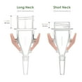 thumbnail image 2 of Maymom 3rd Generation Narrow Neck Breastmilk Storage Bag Adapters Compatible with Medela Pumps (All), Selected Ameda Pumps to be Compatible with Lansinoh and Nuk Breastmilk Storage Bags, 2 of 6