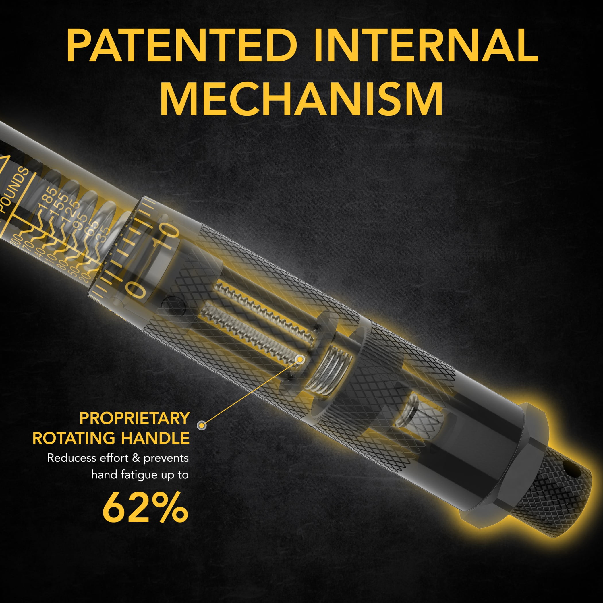 Lexivon 1/2-Inch Drive Click Torque Wrench 10-150 Ft-Lb/13.6-203.5 Nm (LX- 183) - Walmart.com