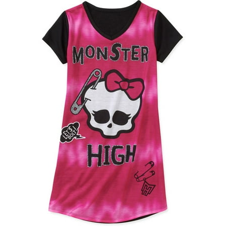 Monster High Girls Jersey Nightgown