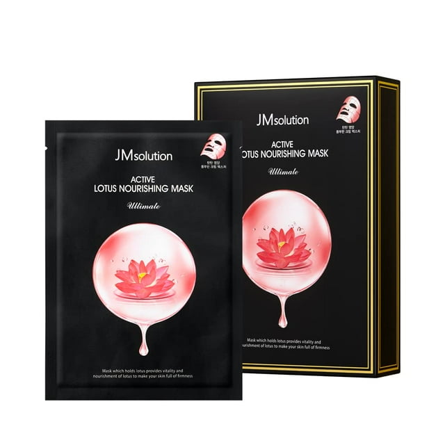 JMsolution Glory Aqua Tocoferol Vitamina C Mascarilla -Ácidos hialurónicos-Vitamina C E -Humedad Hidratante elasticidad cuidado de la piel vitalidad para todo tipo de piel