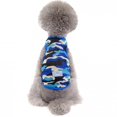 thumbnail image 4 of Fashion Pet Spring And Summer Camouflage Print Patchwork Costumes Pet Vest, 4 of 9