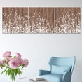 thumbnail image 2 of Wall26-3 Panel Canvas Wall Art- Wooden Texture Art -Giclee Painting Wall Bedroom Living Room Home Decoration - 12"x12"x3 Panels, 2 of 4