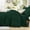 03-Dark Green, variant on ANGENIA King Comforter Sets with Sheet Oatmeal - 7 Pieces Bed in a Bag King Bohemian Cozy Fluffy Vintage Chevron Tufted All Season Bed Sets with Comforter, Sheets, Pillowcases & Shams