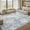 Blue/Gray, variant on Uermei 2x3 Washable Entryway Rug: Non-Slip Soft Small Indoor Area Rug for Hallway Bedroom Kitchen, Stain-Resistant Durable Abstract Carpet for Porch Laundry Kids Room Home Decor - Golden Brown