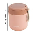 thumbnail image 3 of MOQIN Vacuum Insulated Food Jar - Thermal Lunch Containers for Kids & Adults - Leak Proof Stainless Steel Thermos for Hot Food Keep 12H and Cold 24H, 3 of 5