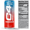 thumbnail image 2 of C4 Smart Energy Drink, Sparkling Cherry Berry Lime, 12oz, Single Can, 2 of 5