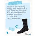 thumbnail image 7 of MeMoi Boys' Double Lined  Dress Socks - Boys - Male, 8-9, Navy, 7 of 7