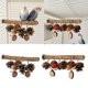 thumbnail image 2 of 25cm Soporte para loros, juguete para masticar loros, soporte para percha para pájaros, juguete de forraje de percha para loros, 2 of 5