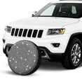thumbnail image 4 of Kll Airplane Routes Around The World Tire Cover,Universal Wheel Tire Cover For Trailer, Rv, Suv, Truck,Camper And Many Vehicle,(17 Inch), 4 of 8