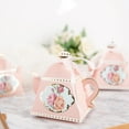 thumbnail image 6 of BalsaCircle 25 Mini Teapot 4" Dusty Rose Party Favor Boxes Ribbons Wedding Party Decorations, 6 of 8