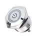 thumbnail image 1 of Lámpara de señal de luz de señal de de coche LED azul impermeable de metal de 16 mm 12 V Luz de anillo con símbolo de poder resplandor 1NO Zulema Luz indicadora de metal, 1 of 6