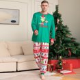 thumbnail image 2 of Family Matching Christmas Pajamas Sets Xmas Sleepwear Nightwear 2-Piece Pjs Tops+Pants (Men, S), 2 of 4