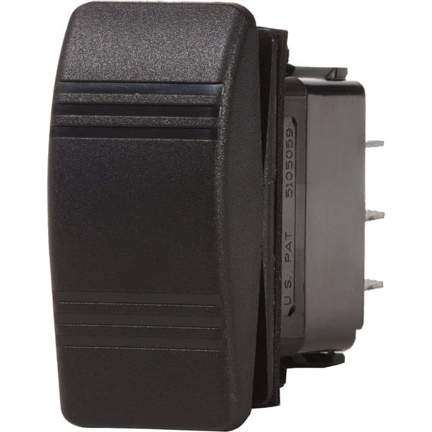 Conmute Blue Sea Systems 8290 Contura (encendido) desactivado- (encendido) DPDT