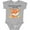 AC-Heather Grey, variant on Grandma and Grandpa Love Me Little Fox Boys or Girls Baby Bodysuit